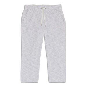 On The Fly Crop - Light Grey